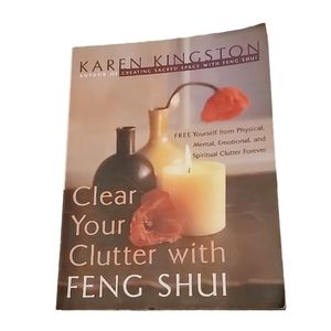 *2 for $20* Paperback Book- Clear your Clutter with Feng Shui